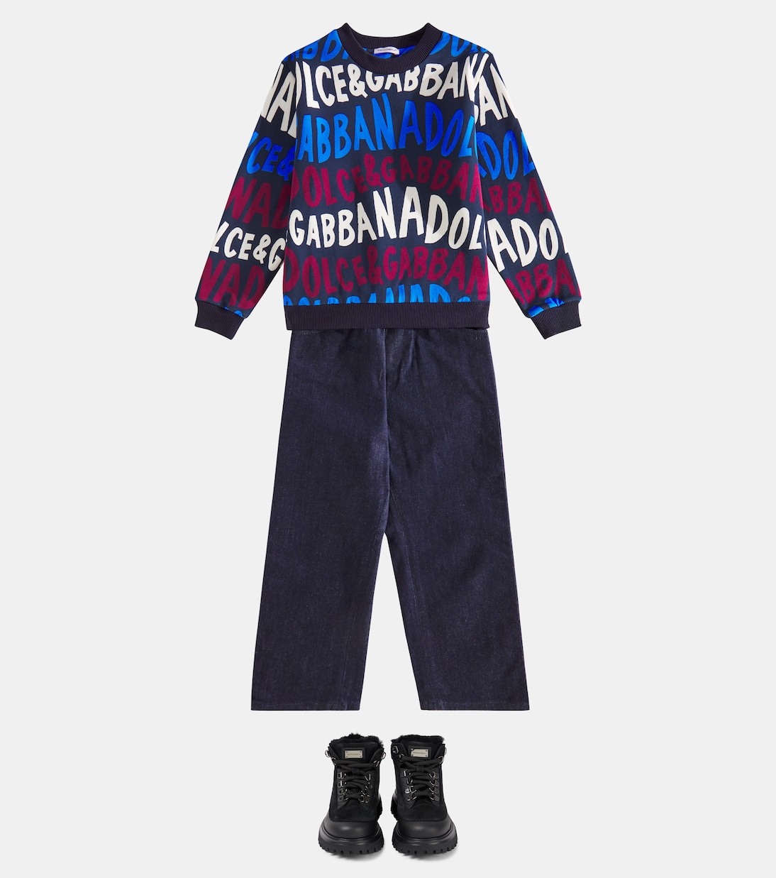 Hose aus Denim | Dolce&Gabbana Kids