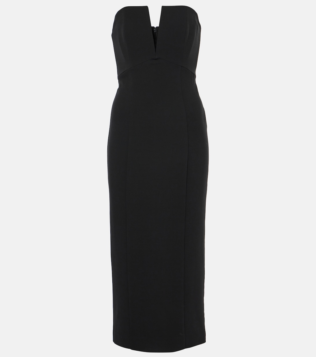 Midikleid aus einem Seidengemisch | Roland Mouret