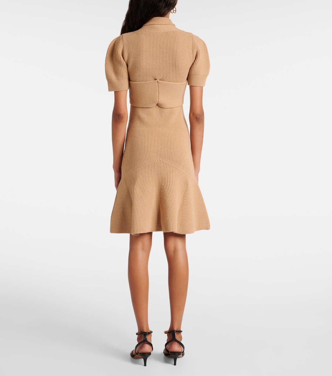 Abito corto in lana e cashmere | Patou