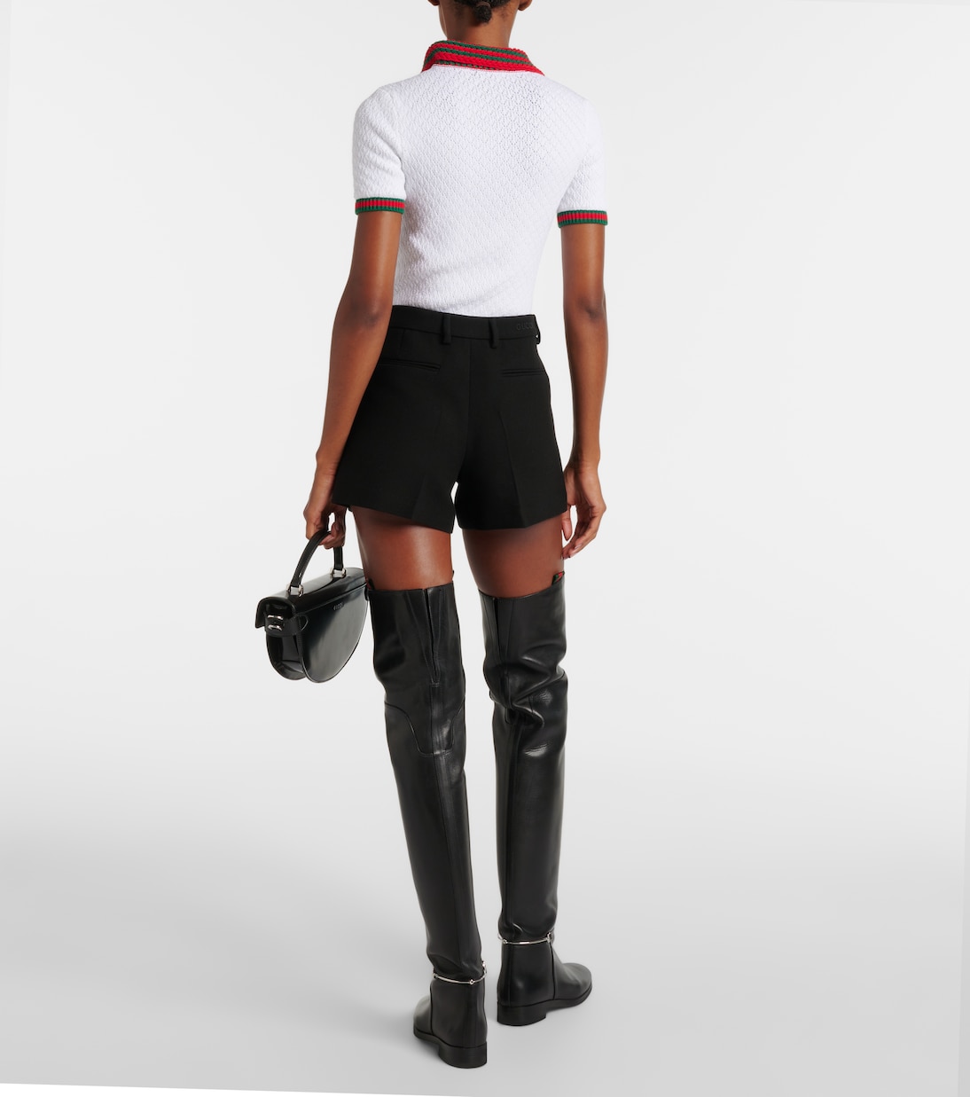 Short en crêpe de laine | Gucci