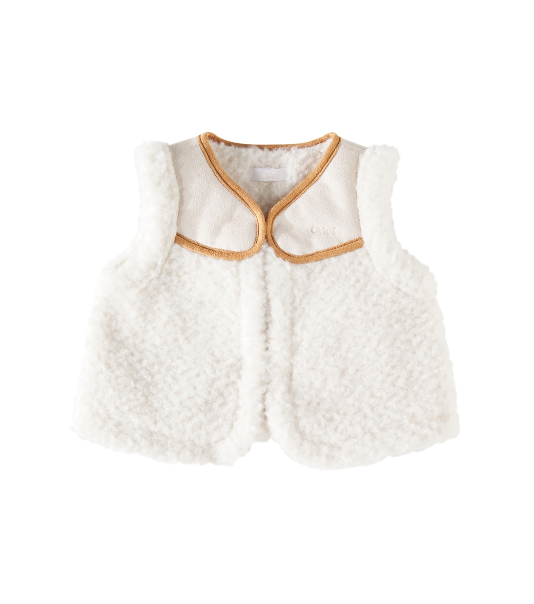 Baby Weste aus Teddyfleece | Chloé Kids