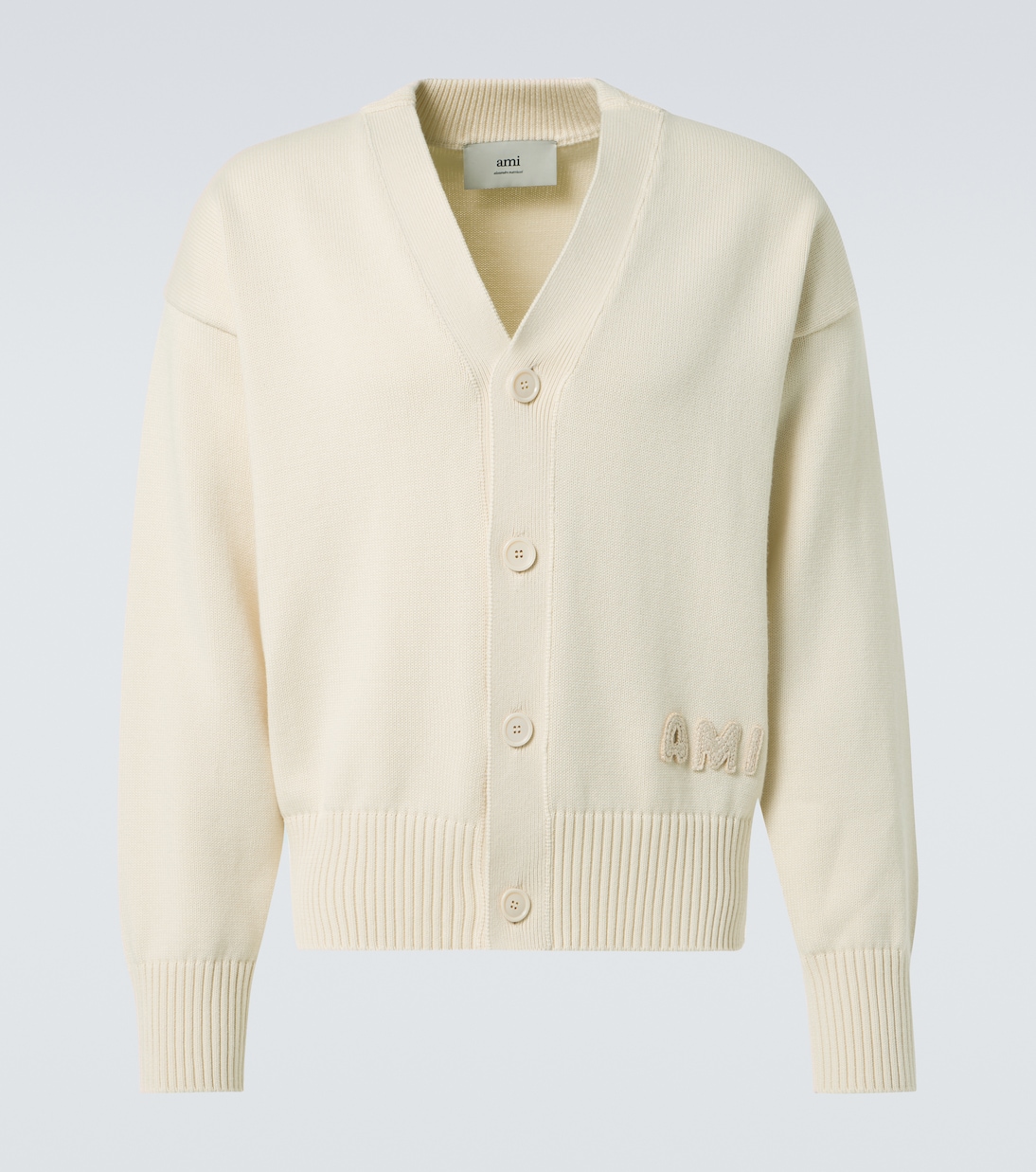 Cardigan aus Baumwolle und Wolle | Ami Paris