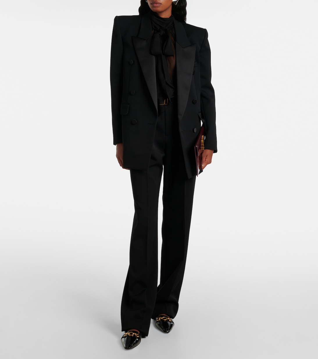 Mocassini Le Maillon in vernice | Saint Laurent