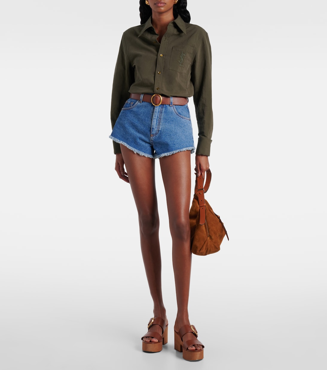 Chance leather platform mules | Clergerie