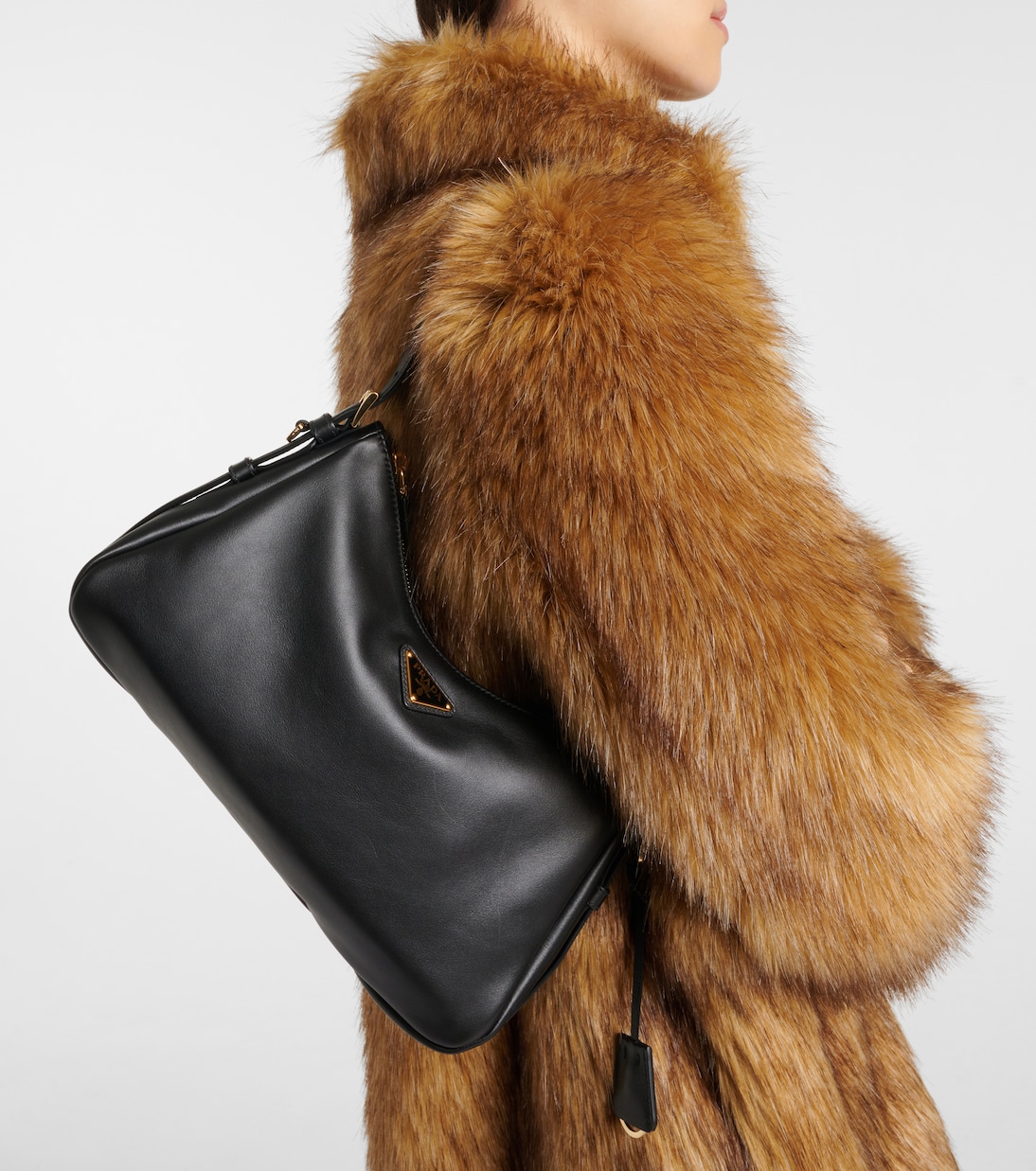 Sac Aimée Small en cuir | Prada