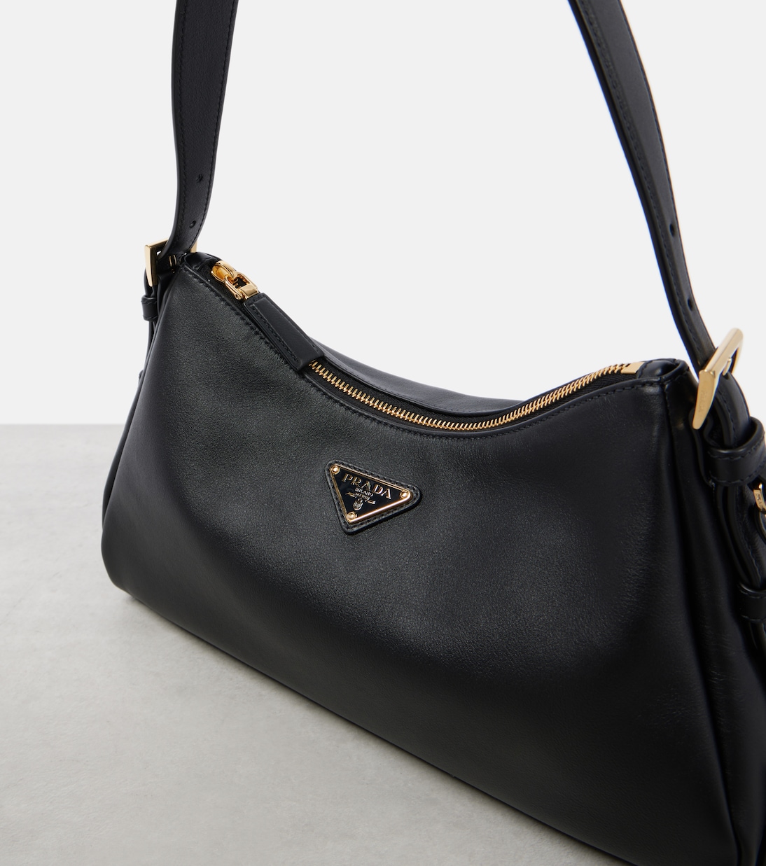 Sac Aimée Small en cuir | Prada