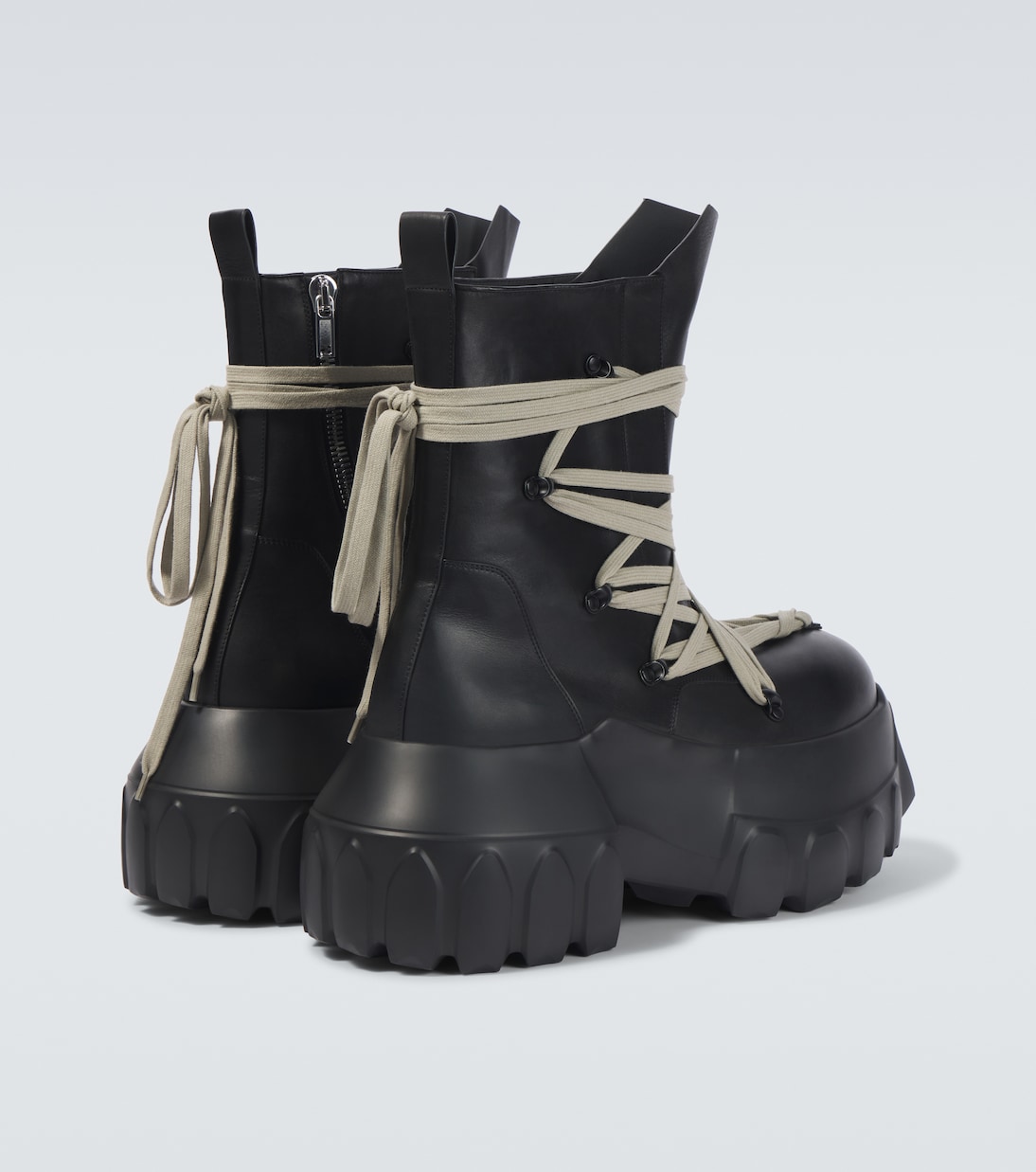 Schnürstiefel Megalace Mega Tractor aus Leder | Rick Owens