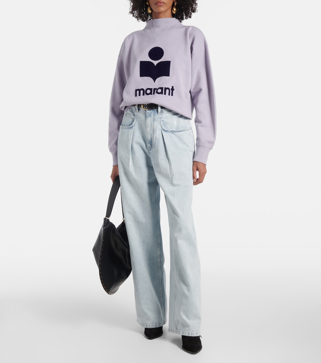 Felpa Moby in pile di misto cotone | Marant Etoile