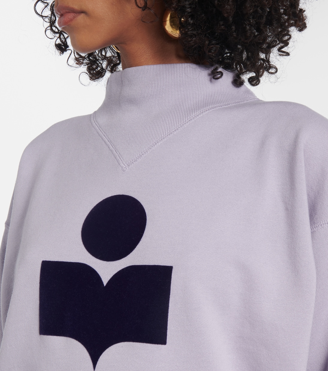 Felpa Moby in pile di misto cotone | Marant Etoile