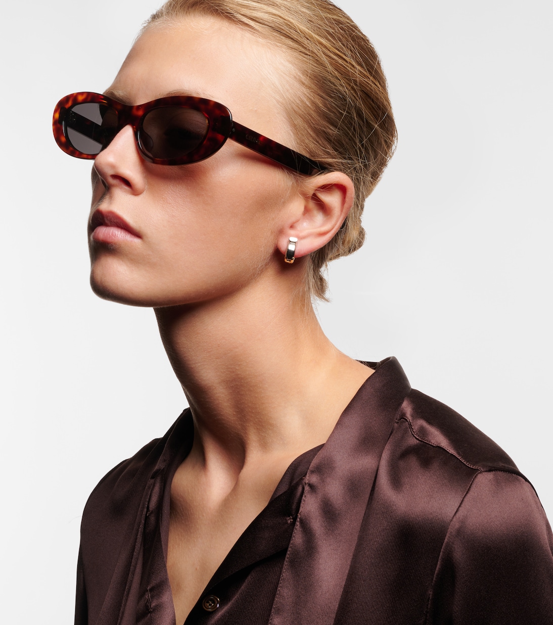Gafas de sol ovaladas Bold 3 Dots | Celine Eyewear