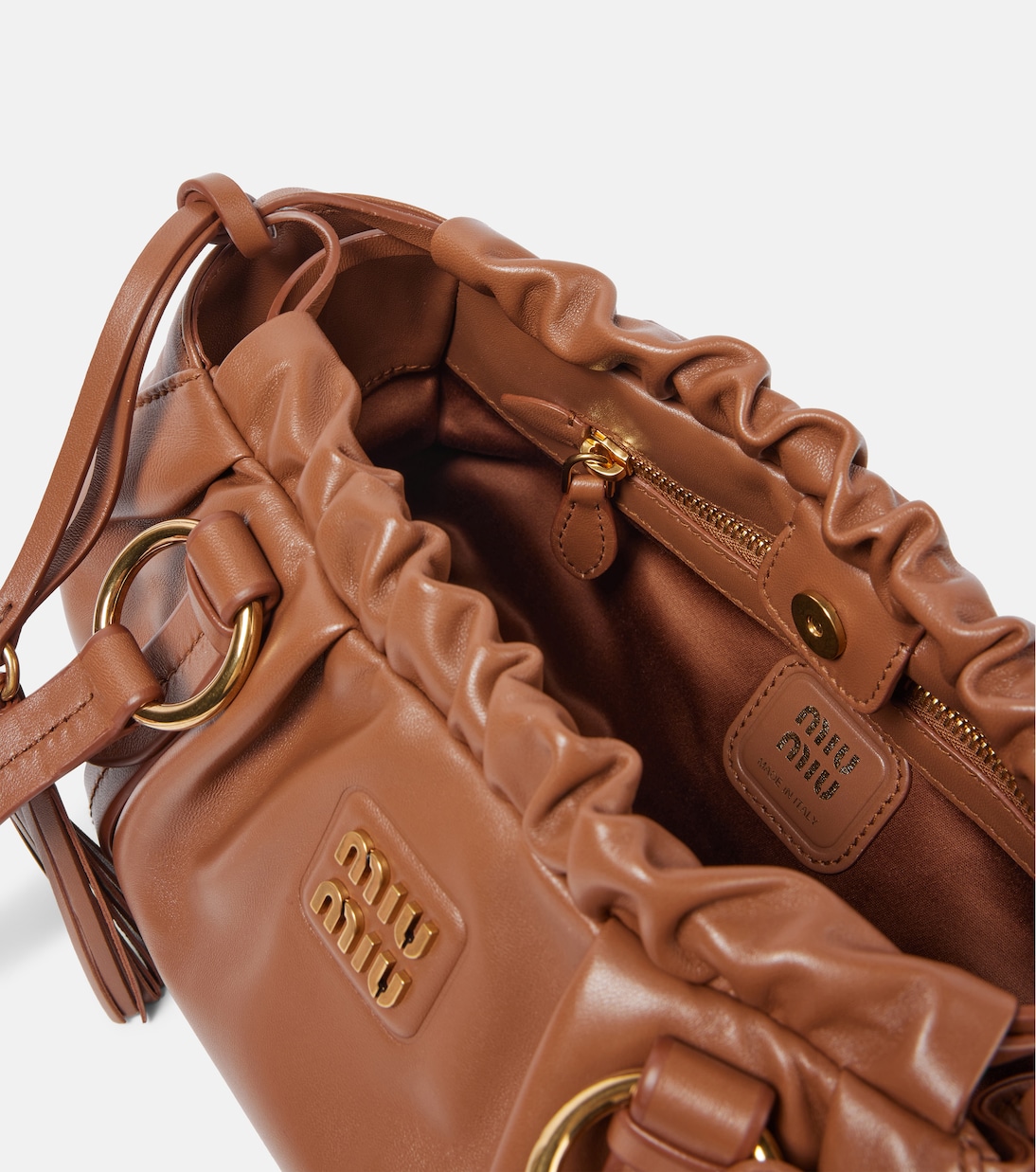 Borsa a spalla Joie in pelle | Miu Miu