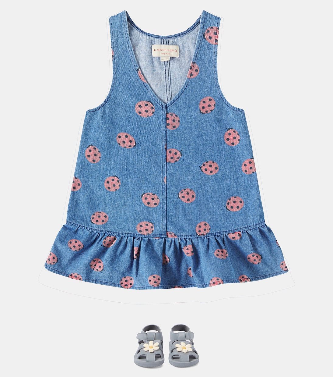Magot printed denim dress | Konges Sløjd