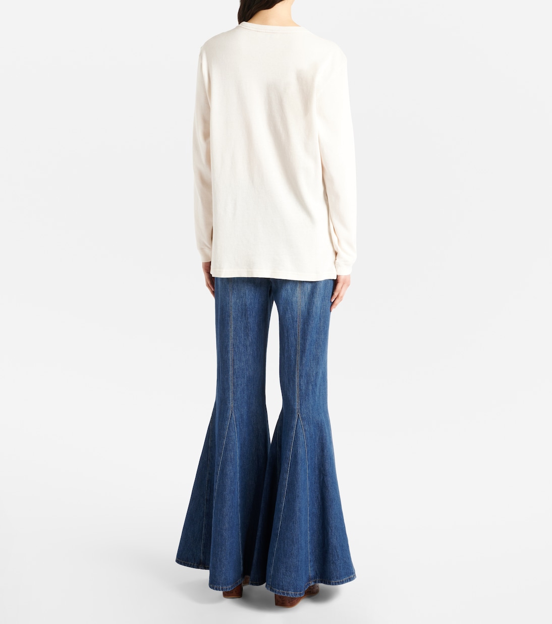 Jersey de algodón con logo | Chloé