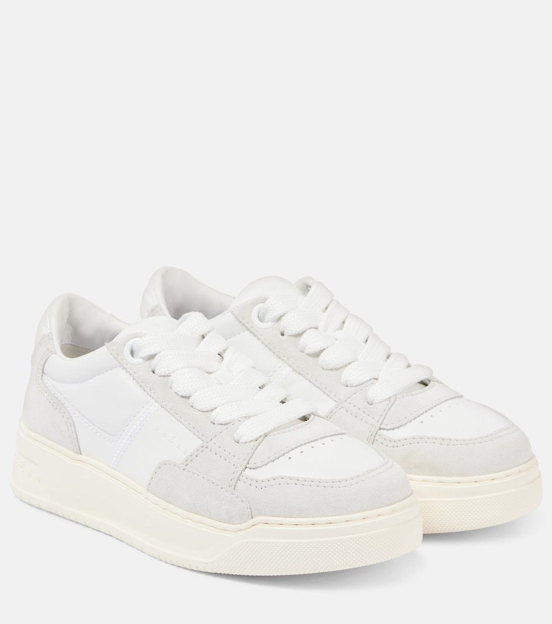 Sneakers H667 aus Leder mit Veloursleder | Hogan