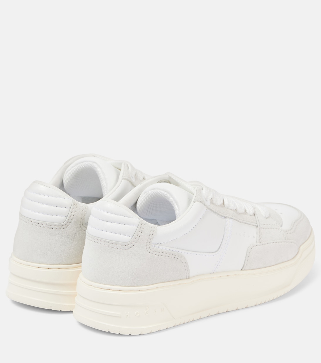 Sneakers H667 aus Leder mit Veloursleder | Hogan