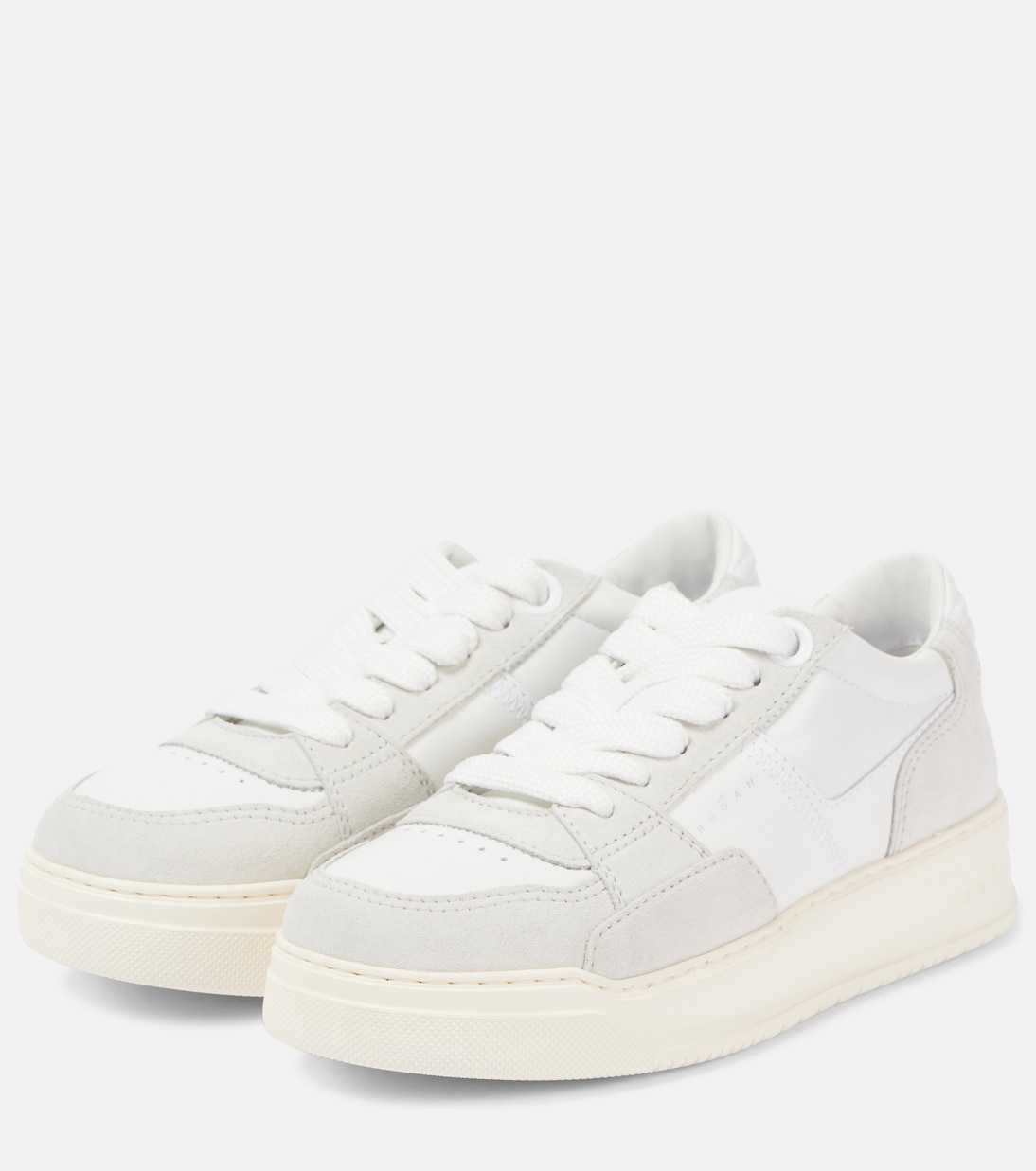Sneakers H667 aus Leder mit Veloursleder | Hogan