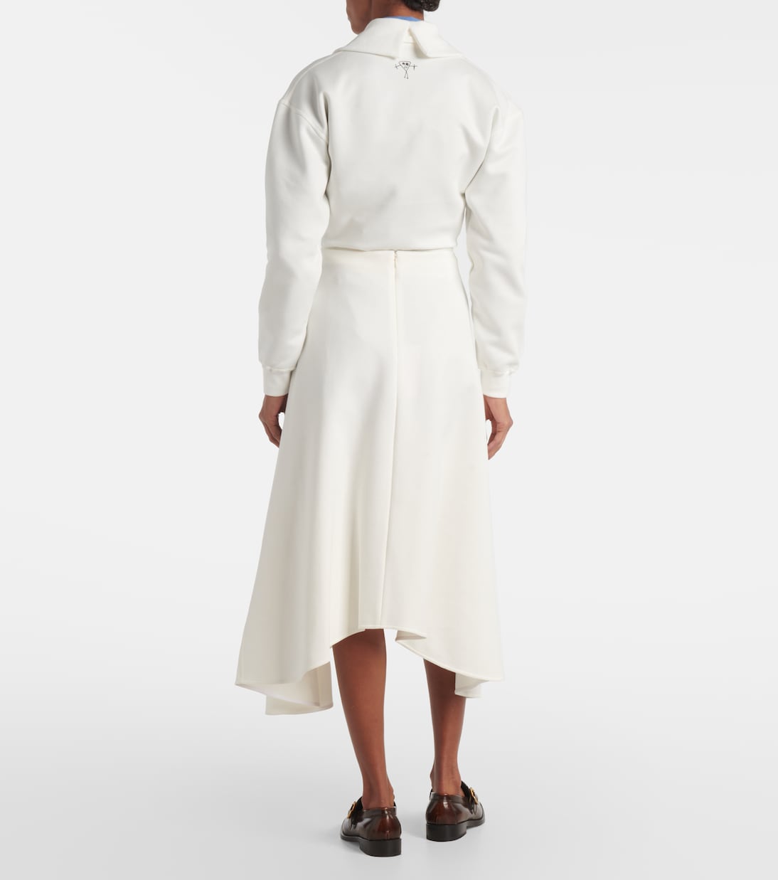 Gonna midi in misto cotone | Plan C