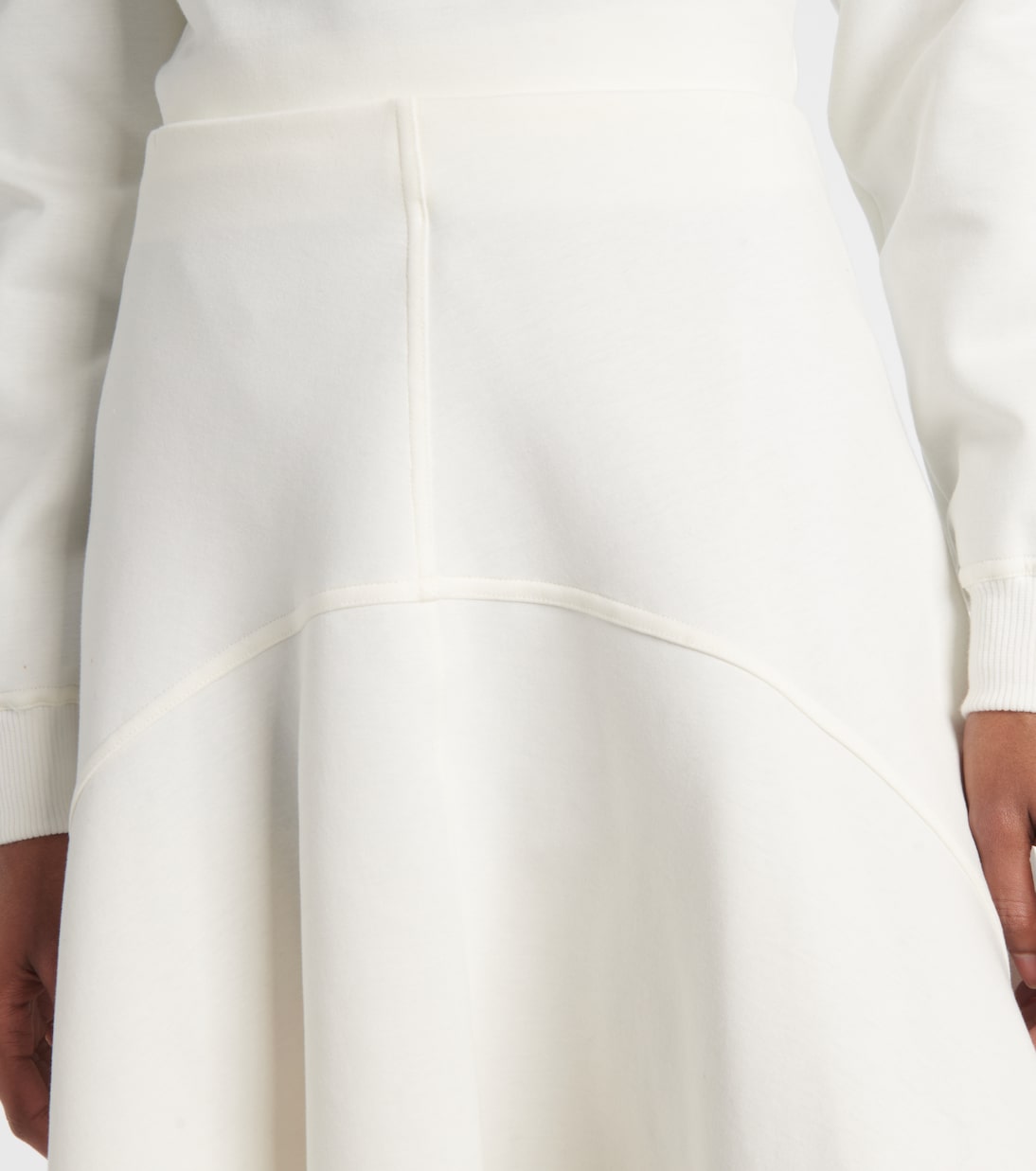 Gonna midi in misto cotone | Plan C