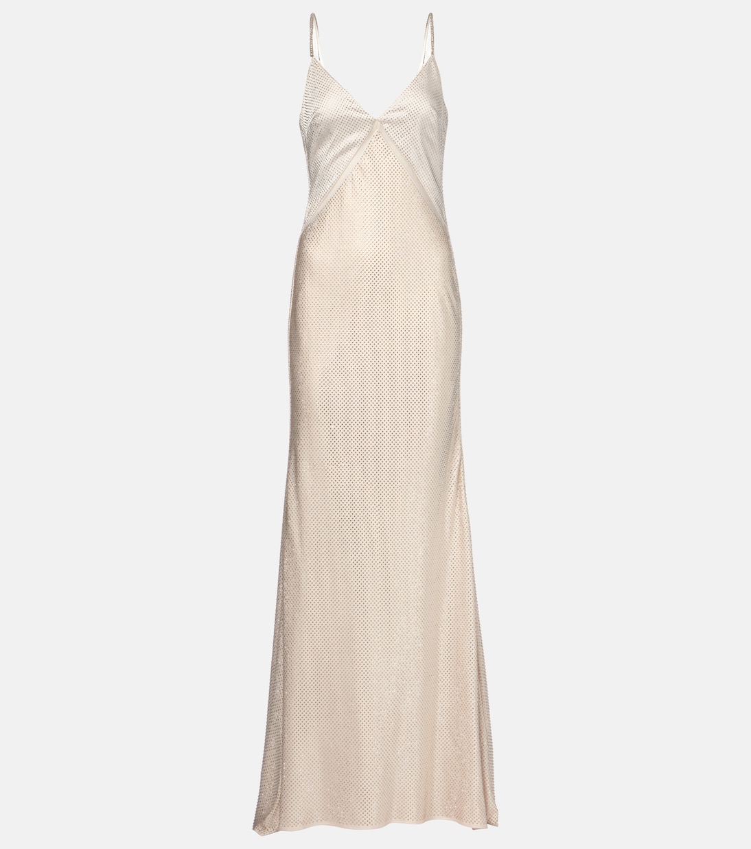 Embellished satin gown | Roland Mouret
