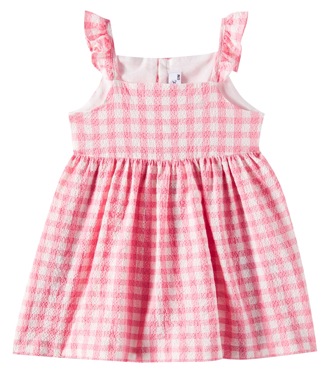 Baby - Abito in misto cotone a quadri | Il Gufo