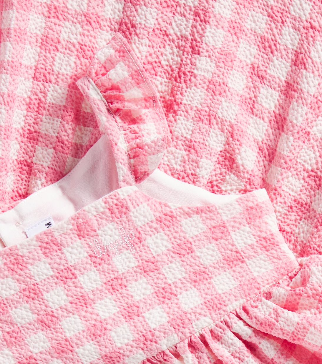Baby - Abito in misto cotone a quadri | Il Gufo