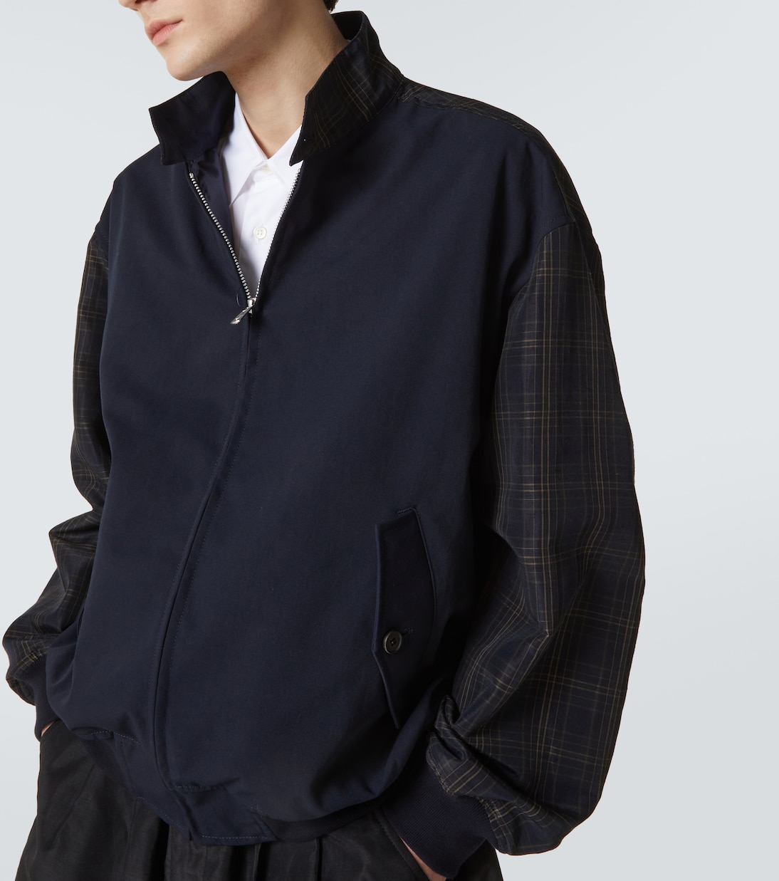 Blouson in twill misto lino | Comme des Garçons Homme