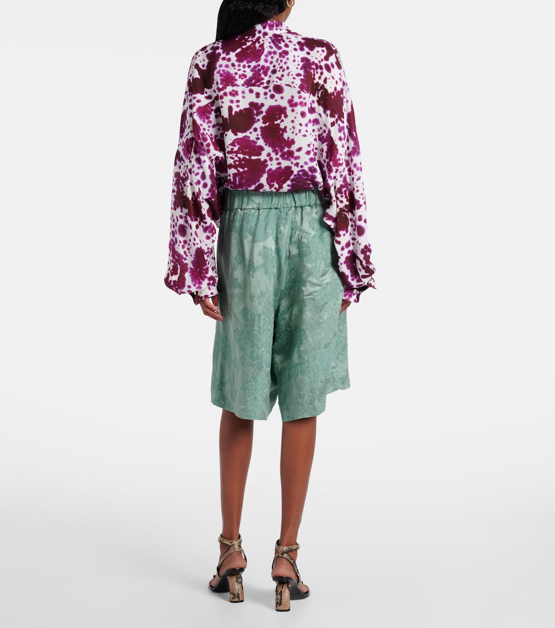 Bermuda-Shorts aus einem Leinengemisch | Dries Van Noten