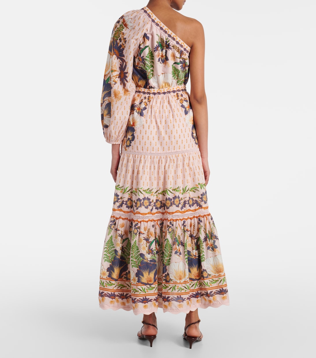 Vestido largo de algodón floral | Farm Rio