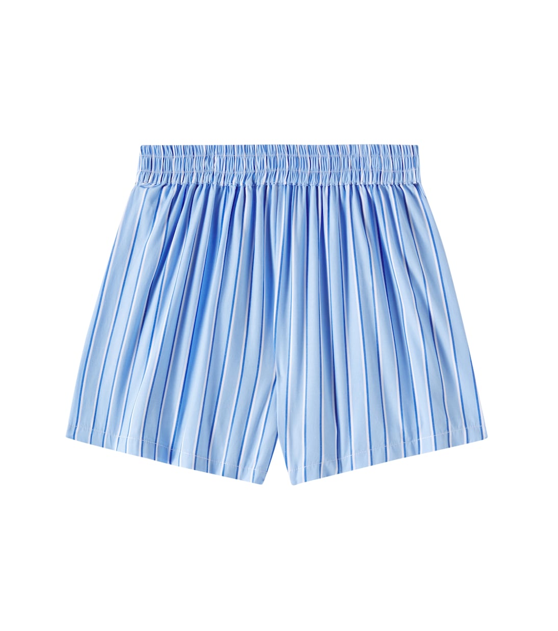 Shorts Hebe de algodón a rayas | The New Society
