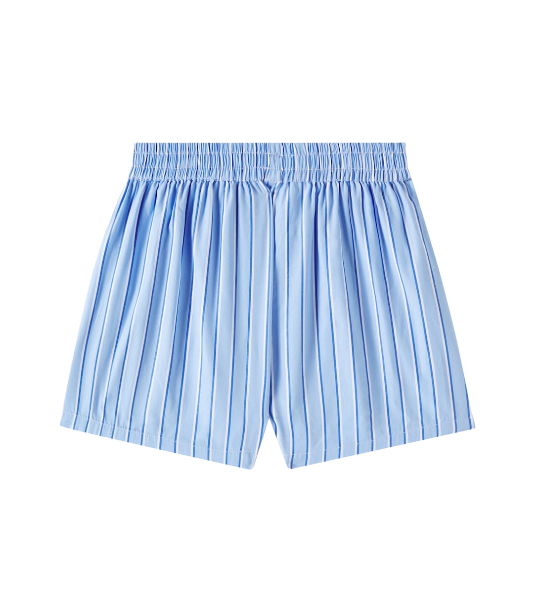 Shorts Hebe de algodón a rayas | The New Society