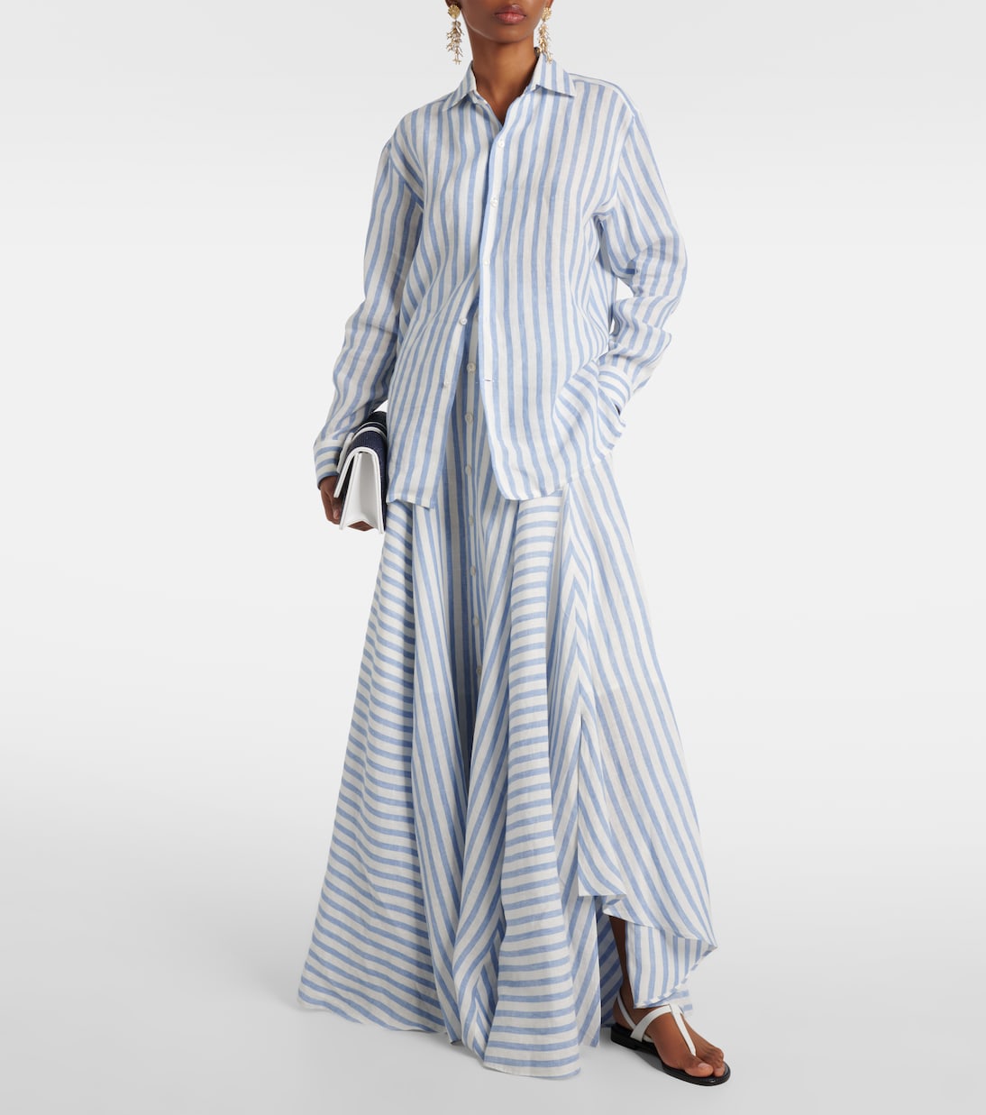 Camicia in lino a righe | Ralph Lauren Collection