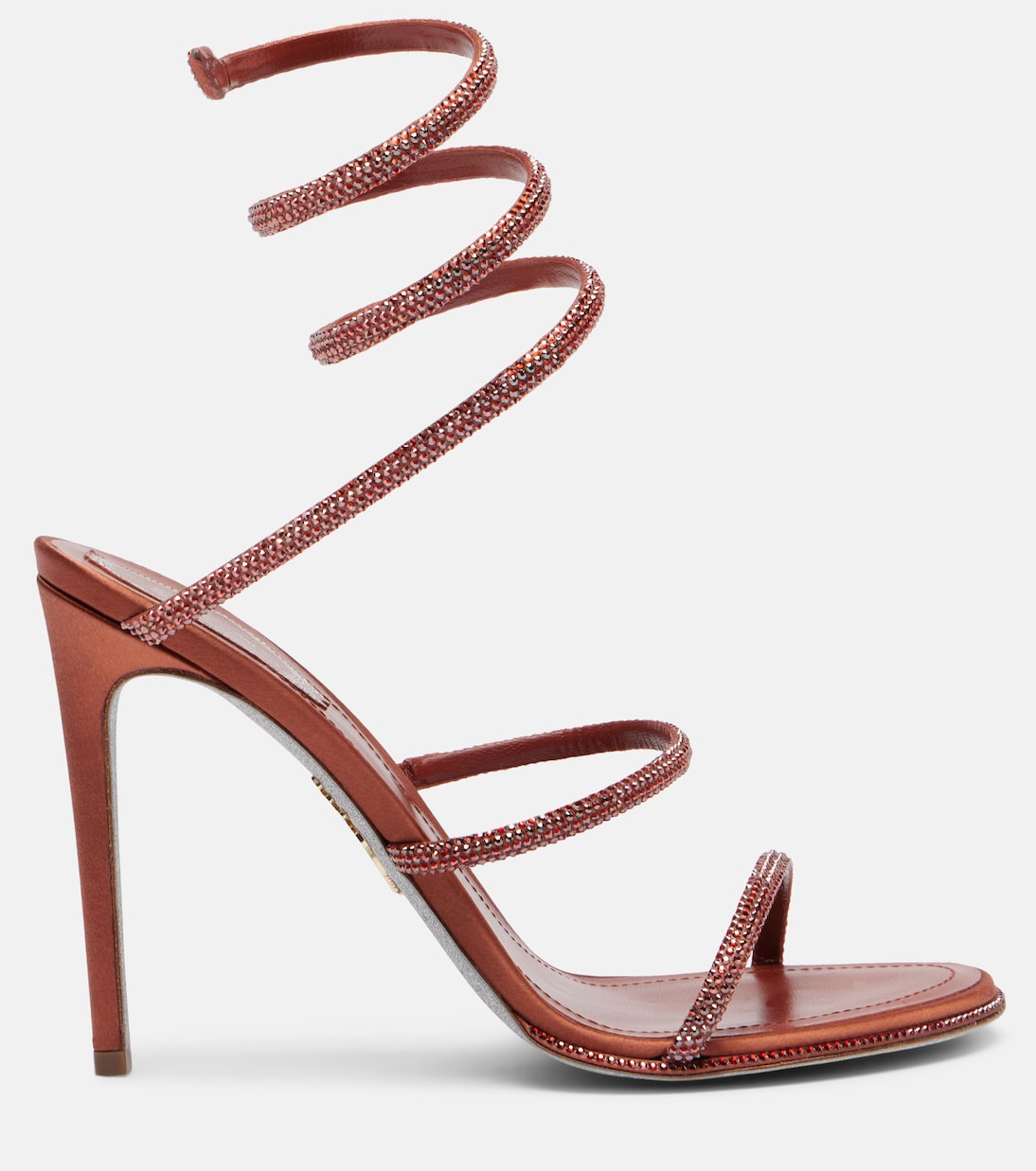 Cleo 105 embellished satin sandals | Rene Caovilla