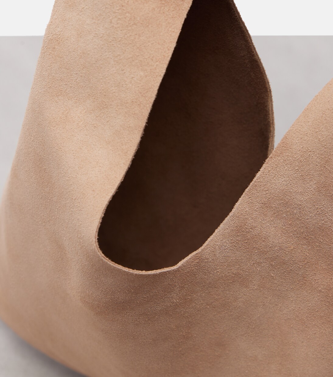 Bindle Small suede tote bag | The Row