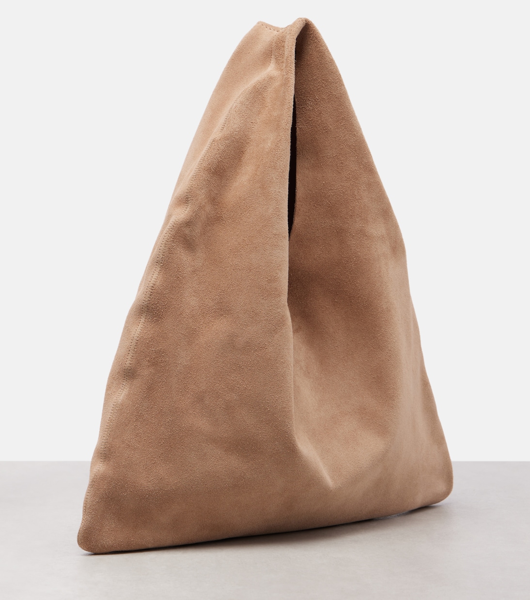 Bindle Small suede tote bag | The Row