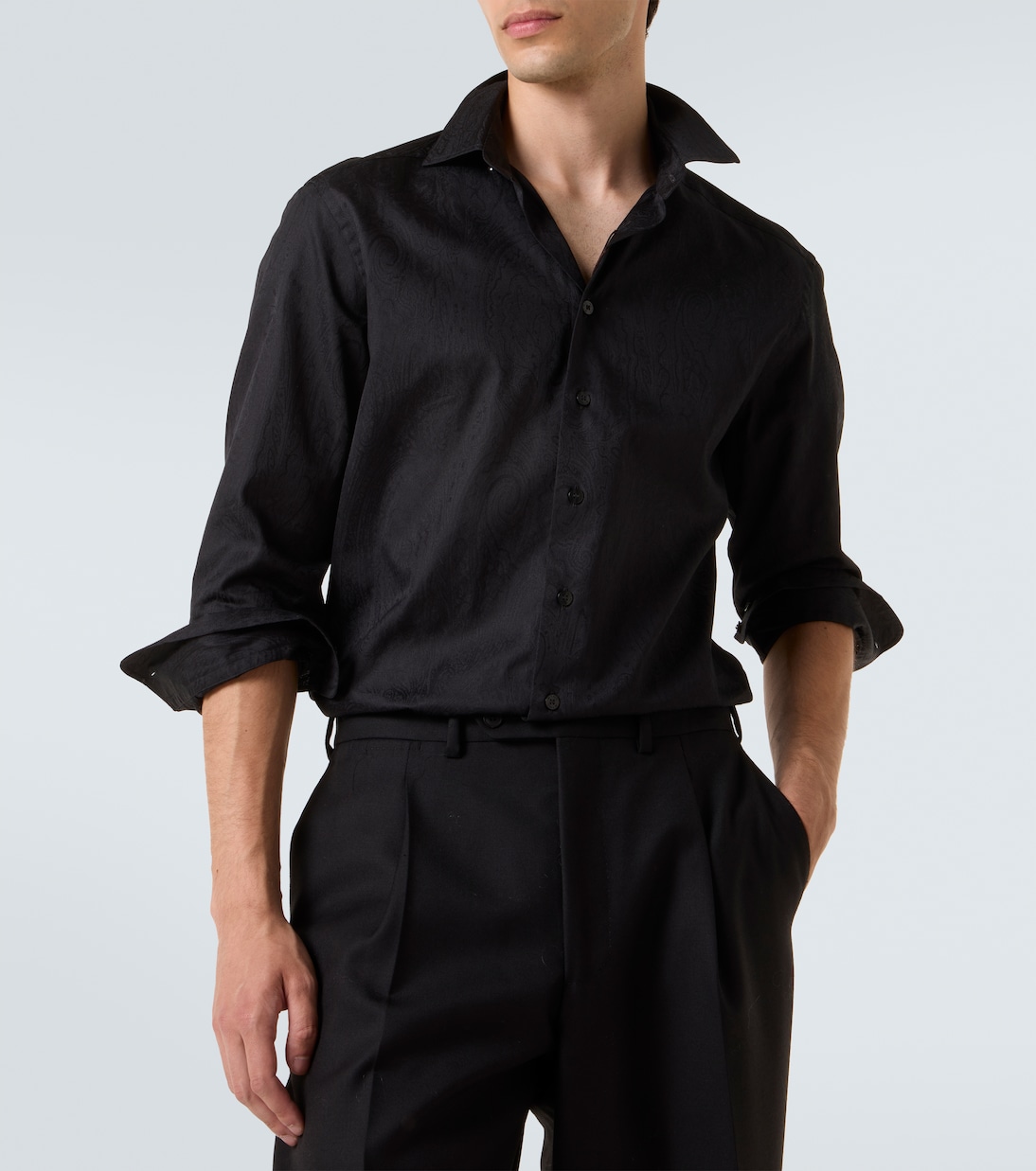 Hemd aus Baumwoll-Jacquard | Etro