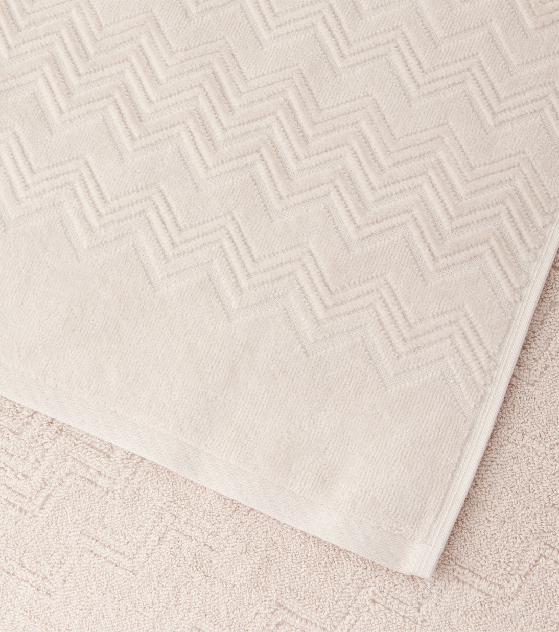 Zigzag cotton towel | Missoni