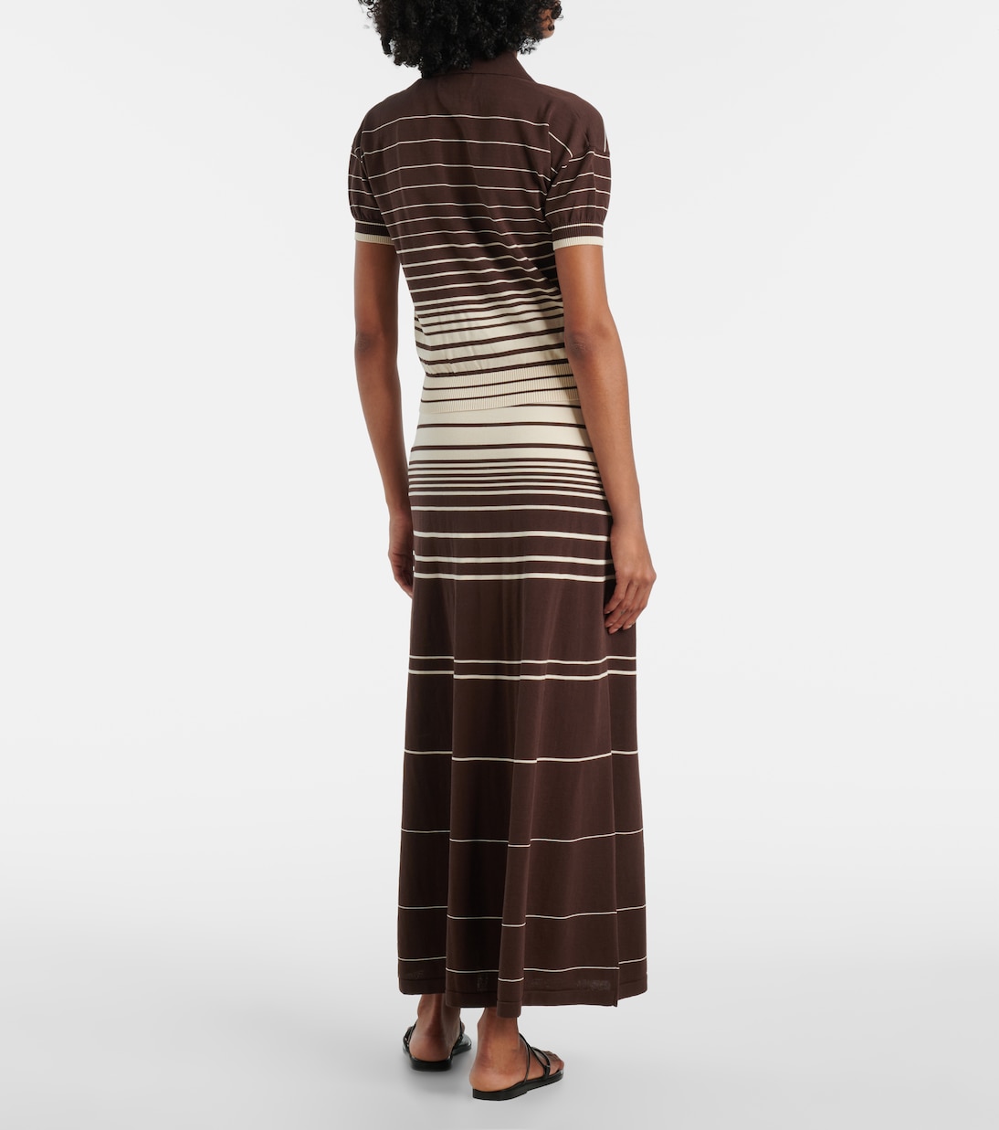 Polo Sable in misto cotone a righe | Faithfull