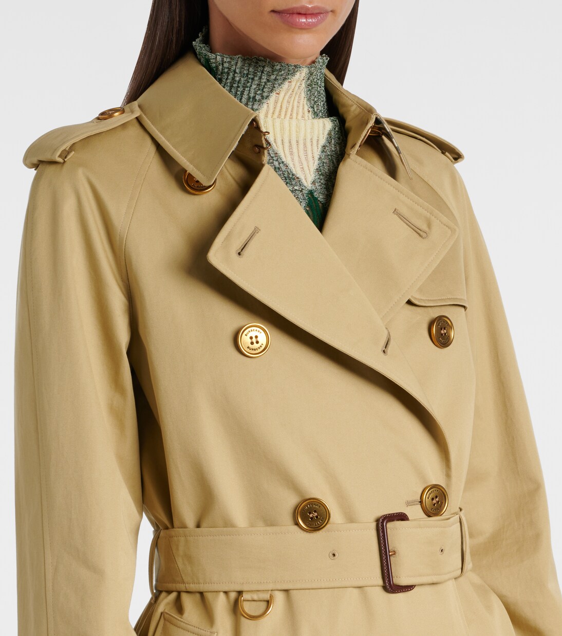 Waterloo cotton gabardine trench coat | Burberry
