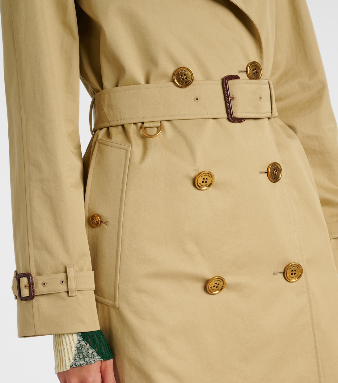 Waterloo cotton gabardine trench coat | Burberry