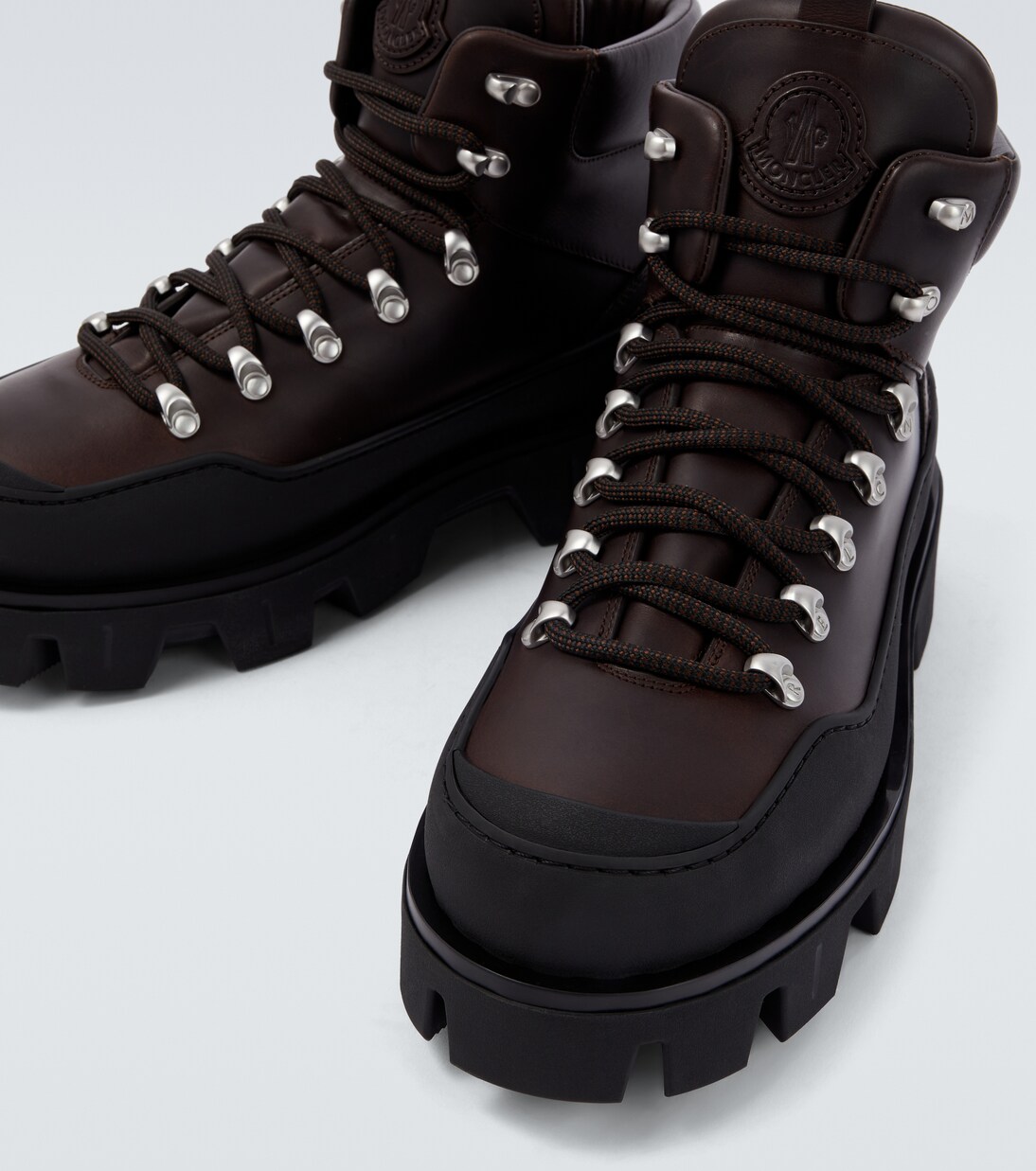 بوت هايكينغ من الجلد Peak Trek | Moncler