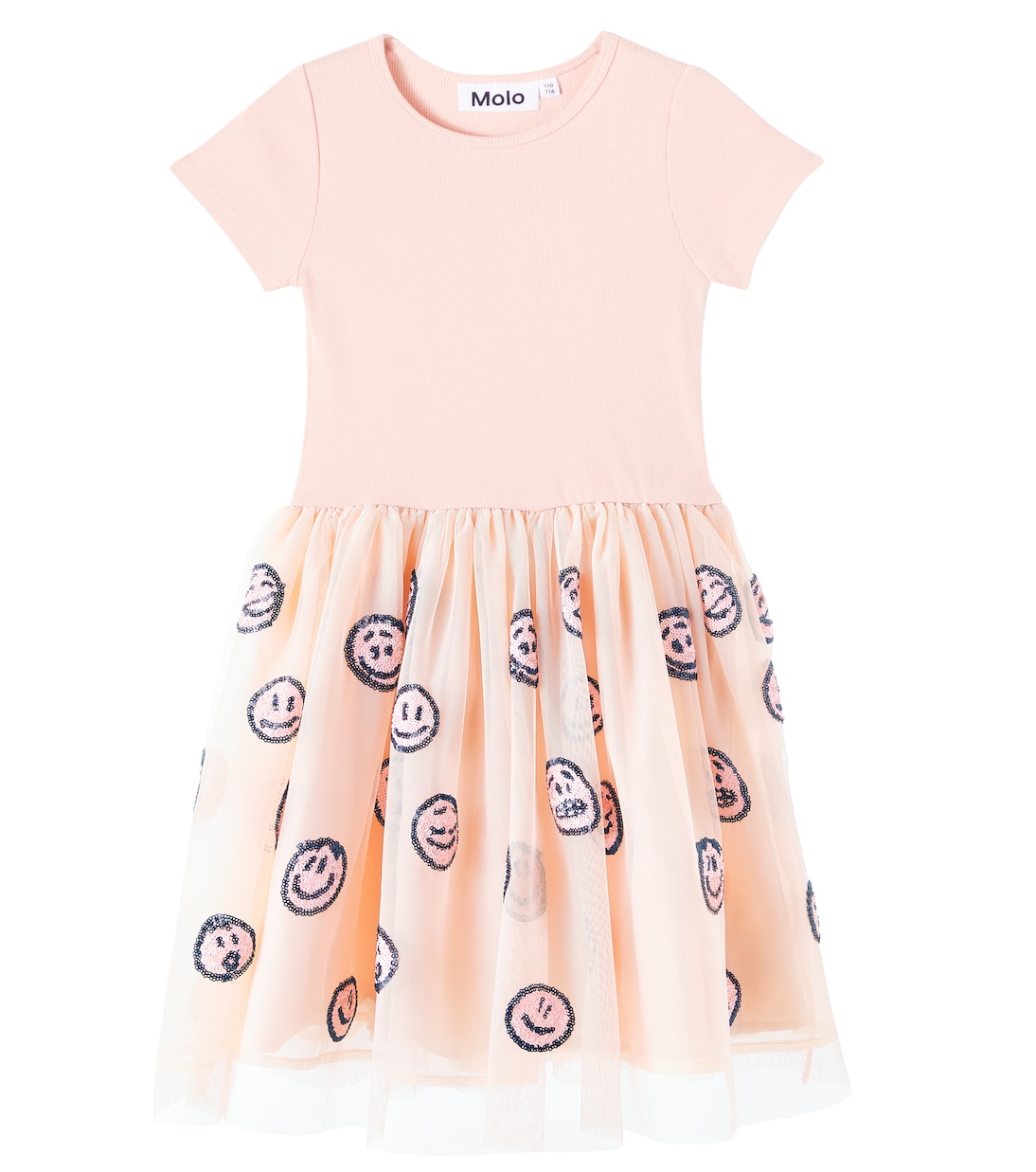 Kleid Cyrusila aus Jersey und Tüll | Molo
