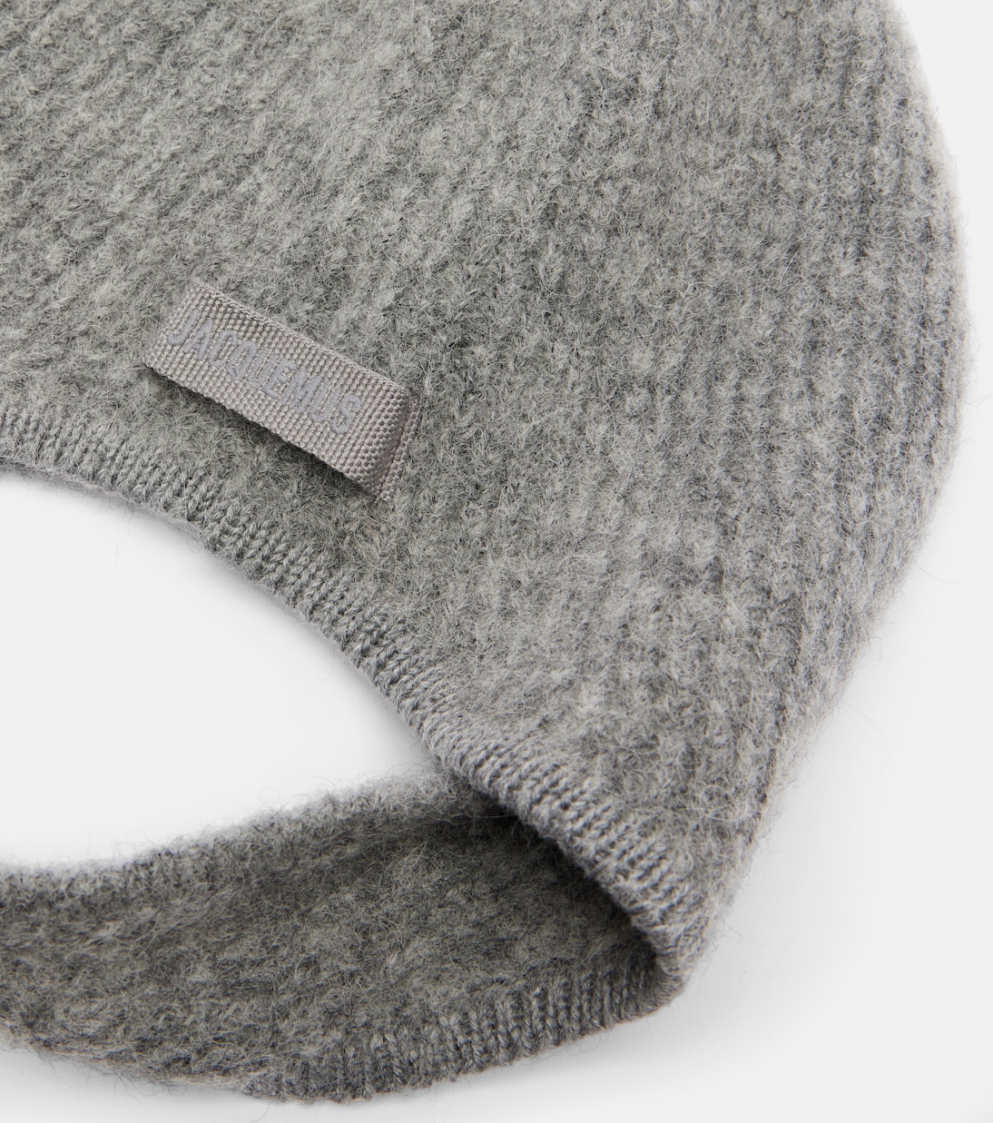 Ribbed-knit alpaca and wool-blend hood | Jacquemus