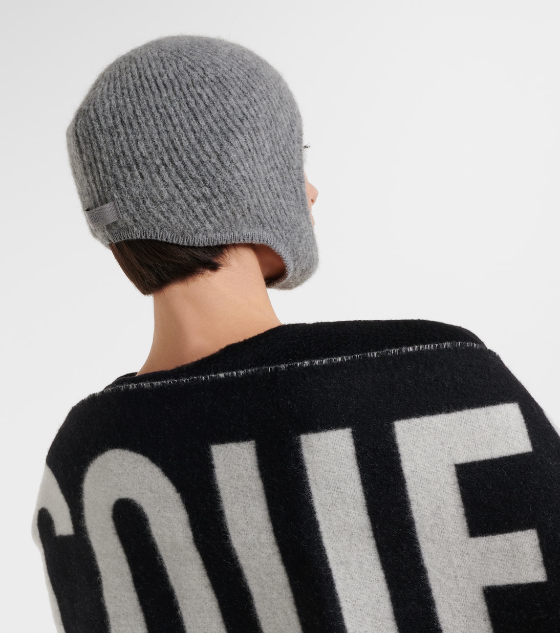 Ribbed-knit alpaca and wool-blend hood | Jacquemus