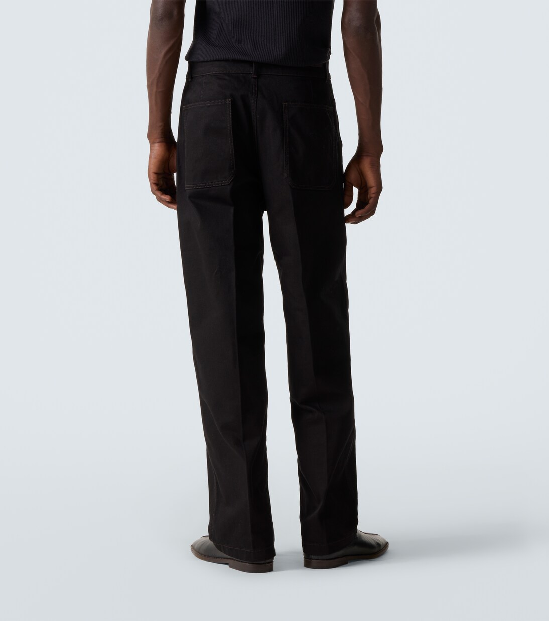 Mid-rise barrel-leg jeans | Lemaire