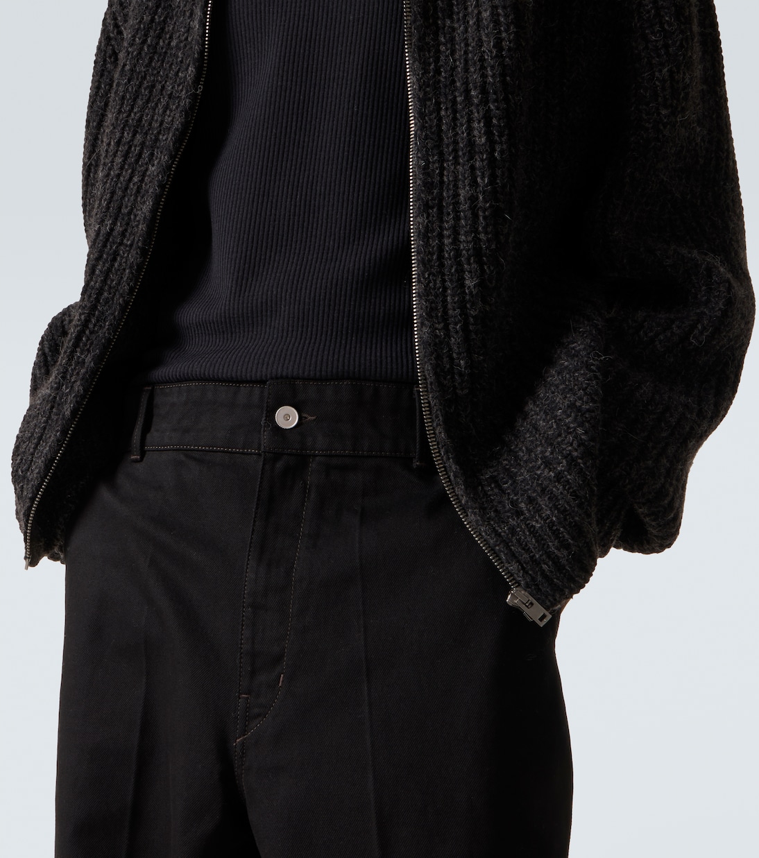 Mid-rise barrel-leg jeans | Lemaire