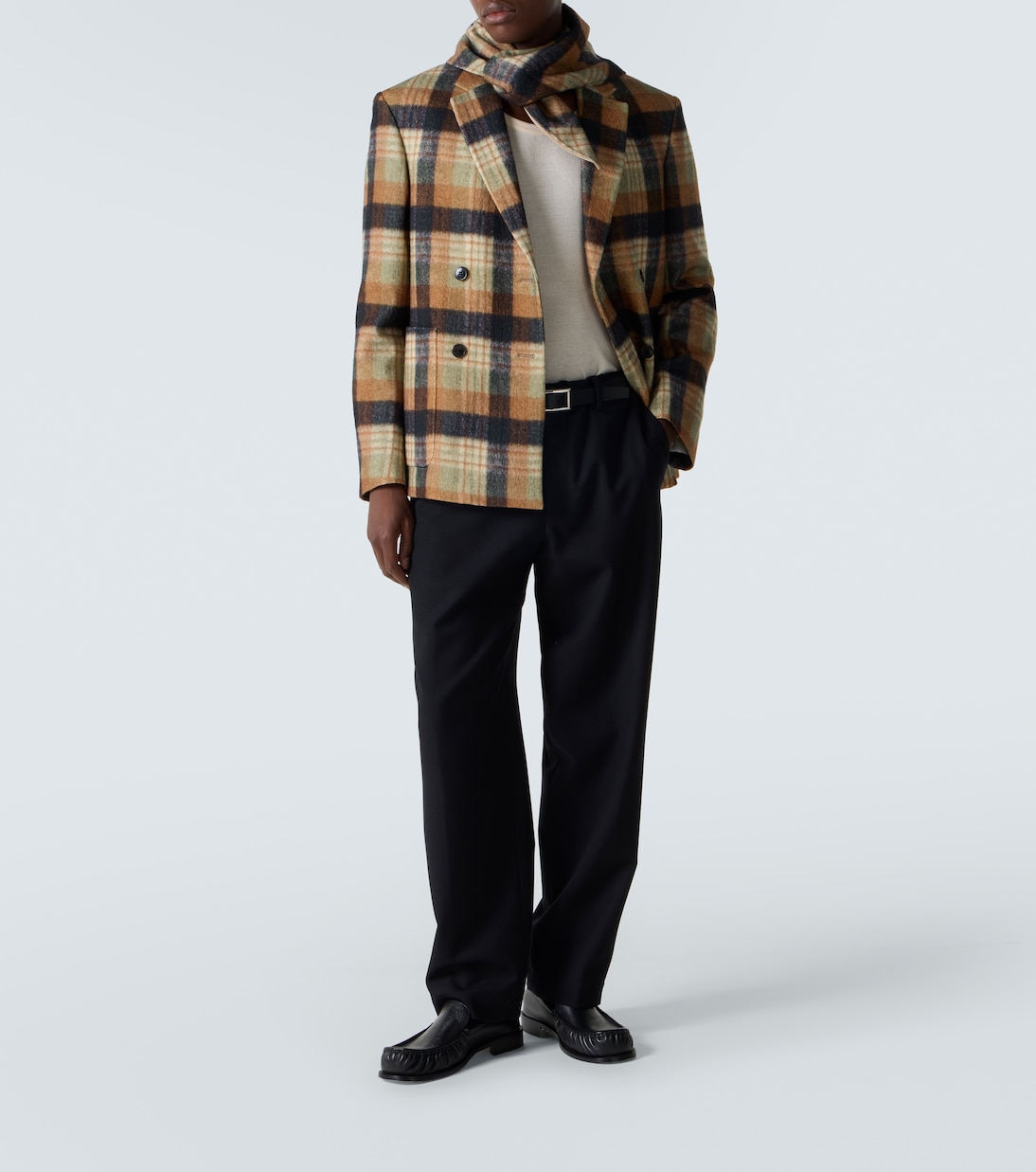 Penny wool straight pants | Dries Van Noten