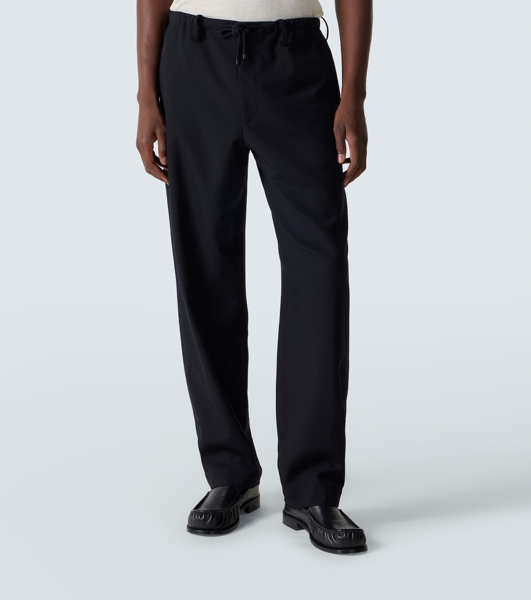 Penny wool straight pants | Dries Van Noten
