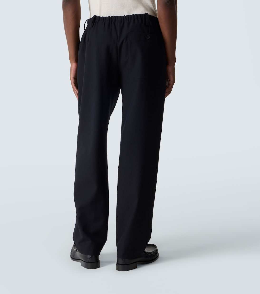 Penny wool straight pants | Dries Van Noten