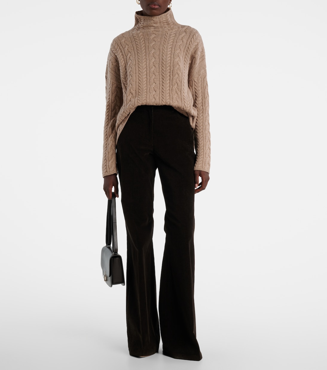 Cable-knit wool and cashmere sweater | 'S Max Mara
