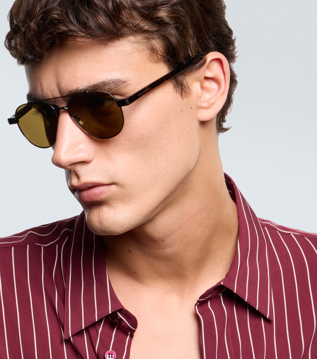 SL 843 aviator sunglasses | Saint Laurent